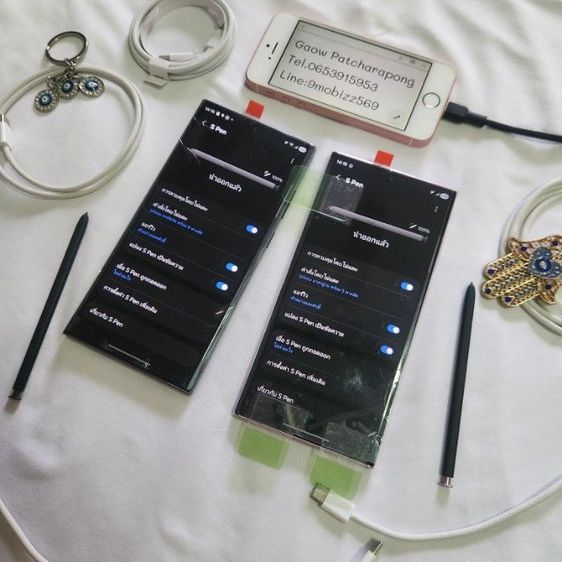 Samsung S23ultra 5g 256g 512g มีสีgreen lawender white งานเคลมจอ แบตให้จากศูนย์ ให้ใช้ได้ยาวๆสบายใจ รูปที่ 6