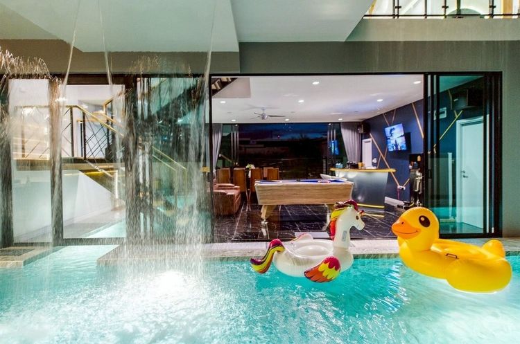 ตกแต่งครบ La Mer Pool Villa Hua Hin พูลวิลล่าหัวหินสุดหรู 100 ตารางวา 4 ห้องนอน 4 ห้องน้ำ ตกแต่งพร้อมเข้าอยู่ รูปที่ 3