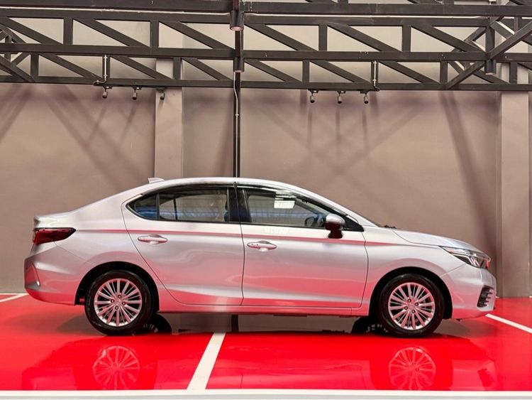 Honda City 2021 1.0 V Sedan เบนซิน ไม่ติดแก๊ส เกียร์อัตโนมัติ บรอนซ์เงิน รูปที่ 2