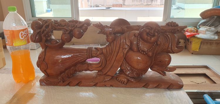 งานแกะสลักไม้พระสังกระจายน์ รูปที่ 3