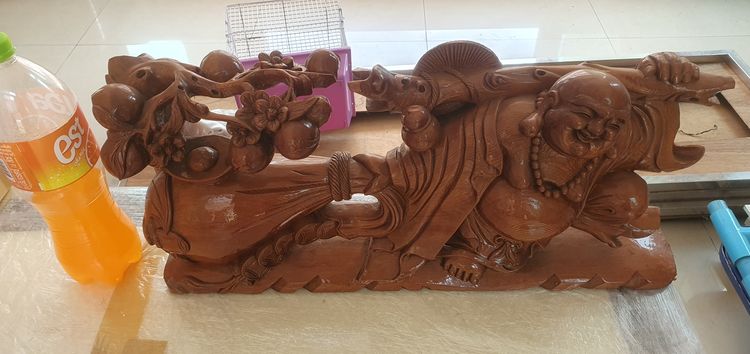 งานแกะสลักไม้พระสังกระจายน์ รูปที่ 2