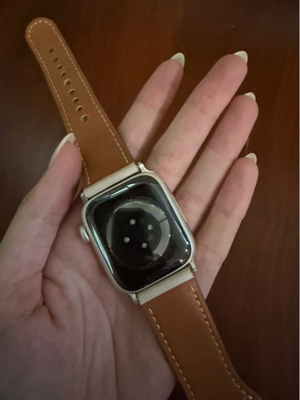 ขาย Apple Watch Series 7 41mm สี Starlight สภาพสวย ครบกล่อง แถมสายหนังเพิ่ม รูปที่ 6