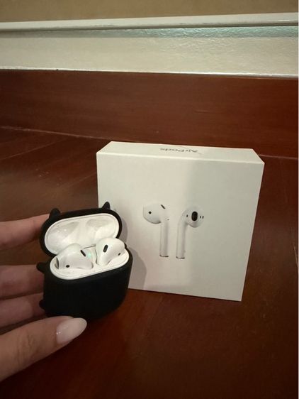 ขาย AirPods 2 แท้ ครบกล่อง สภาพสวย แถมฟรีเคสน้องแมวสุดน่ารัก รูปที่ 3