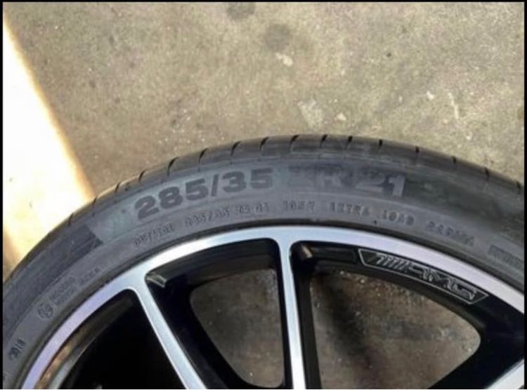 Used Mercedes Wheels and Tires (Front and Rear Set) รูปที่ 8