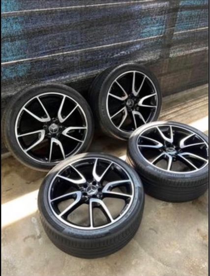 Used Mercedes Wheels and Tires (Front and Rear Set) รูปที่ 6
