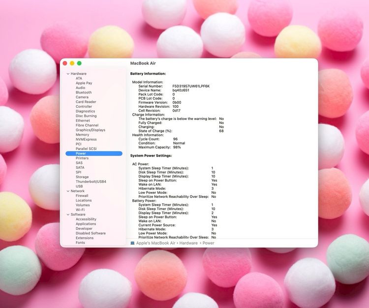 MacBook Air 15-inch M2 2023 Ram8GB SSD256GB Starlight รูปที่ 13