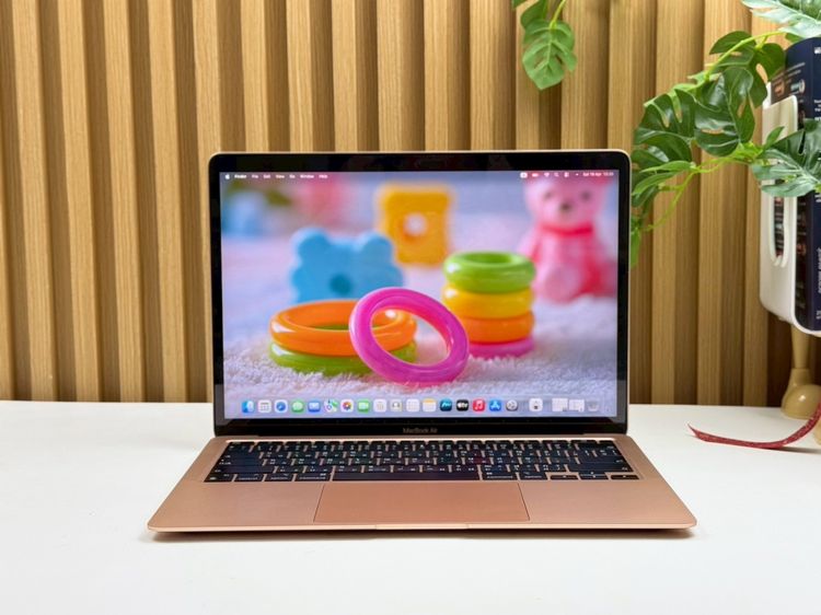Apple แมค โอเอส 8 กิกะไบต์ อื่นๆ ไม่ใช่ MacBook Air 13-inch M1,2020 Ram8GB SSD256GB Gold