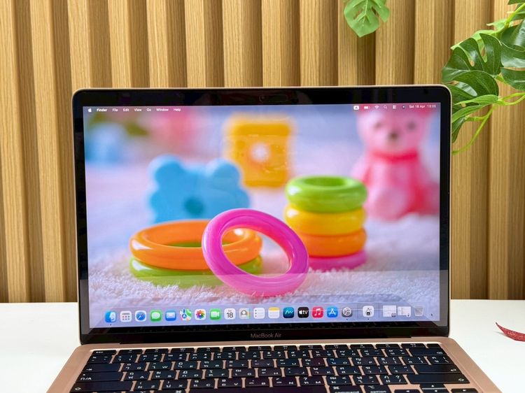 MacBook Air 13-inch M1,2020 Ram8GB SSD256GB Gold รูปที่ 4