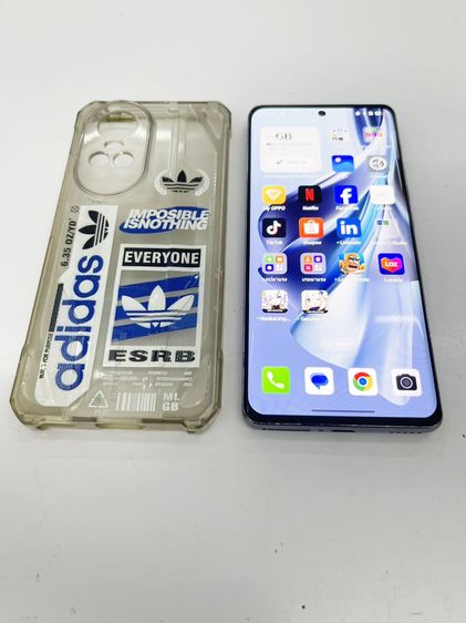 OPPO reno 10 5G 8+4 256 GB ดำ สภาพสวย สแกนได้ จอสวย ราคาถูกใจ