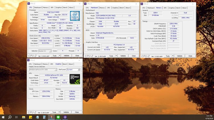 MSI Z270 GAMING M3  + CPU Core i5 6600 รูปที่ 5