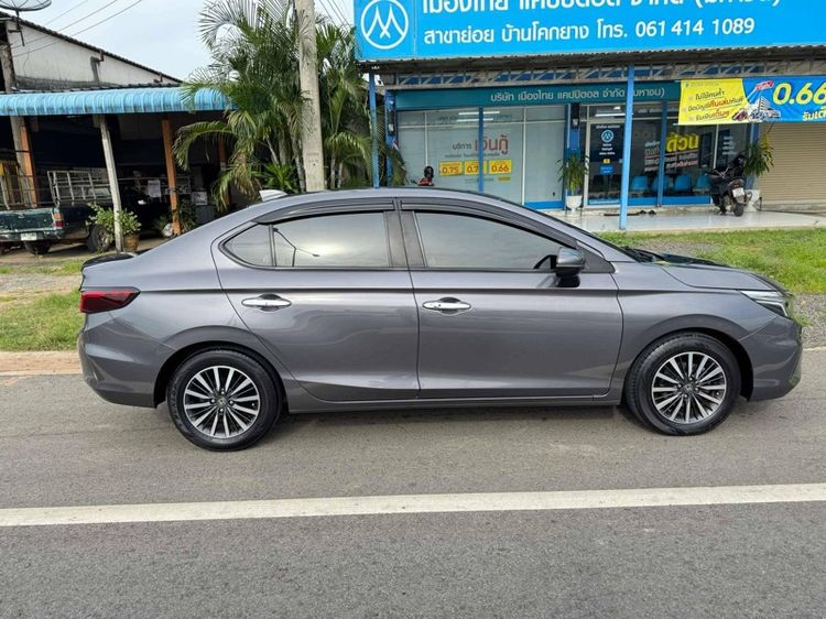 Honda City 2020 1.0 SV Sedan เบนซิน ไม่ติดแก๊ส เกียร์อัตโนมัติ เทา รูปที่ 3