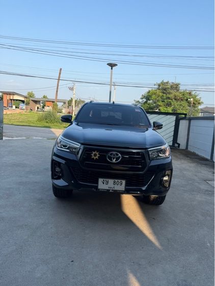 รถ Toyota Hilux Revo 2.8 G Prerunner สี ดำ