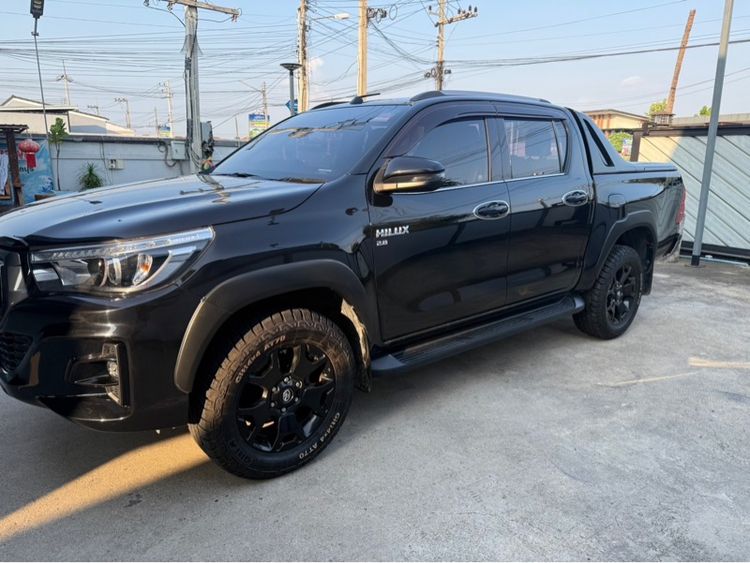 Toyota Hilux Revo 2019 2.8 G Prerunner Sedan ดีเซล ไม่ติดแก๊ส เกียร์อัตโนมัติ ดำ รูปที่ 2