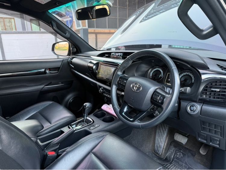 Toyota Hilux Revo 2019 2.8 G Prerunner Sedan ดีเซล ไม่ติดแก๊ส เกียร์อัตโนมัติ ดำ รูปที่ 3