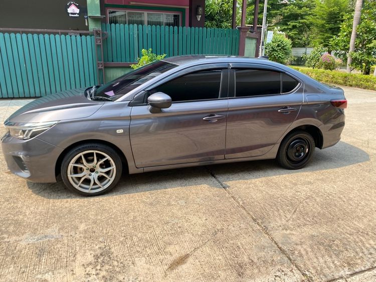 Honda City 2020 1.0 S Sedan เบนซิน ไม่ติดแก๊ส เกียร์อัตโนมัติ เทา รูปที่ 2