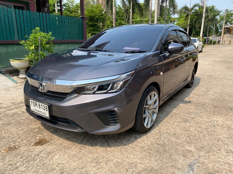 Honda City 2020 1.0 S Sedan เบนซิน ไม่ติดแก๊ส เกียร์อัตโนมัติ เทา รูปที่ 3