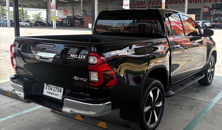 Toyota Hilux Revo 2022 Double Cab 2.4 High Prerunner Pickup ดีเซล ไม่ติดแก๊ส เกียร์ธรรมดา ดำ รูปที่ 4