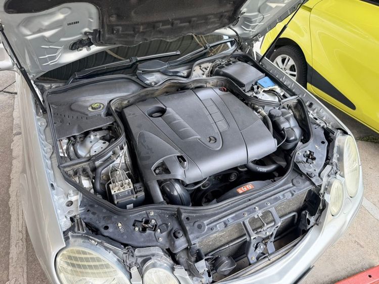 Mercedes-Benz E-Class 2007 E220 CDI Sedan ดีเซล ไม่ติดแก๊ส เกียร์อัตโนมัติ บรอนซ์เงิน รูปที่ 3