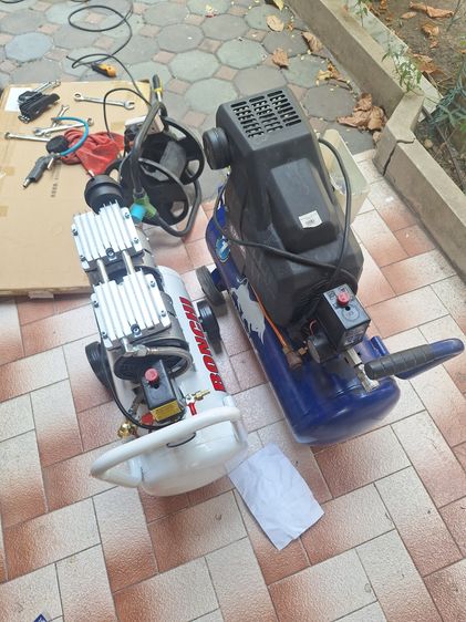 ปั๊มลมโรตารี่ 1.75 HP ขนาด 30 ลิตร ยี่ห้อ bison รูปที่ 4
