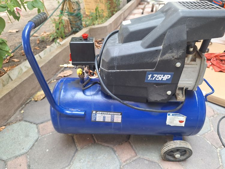 ปั๊มลมโรตารี่ 1.75 HP ขนาด 30 ลิตร ยี่ห้อ bison รูปที่ 2