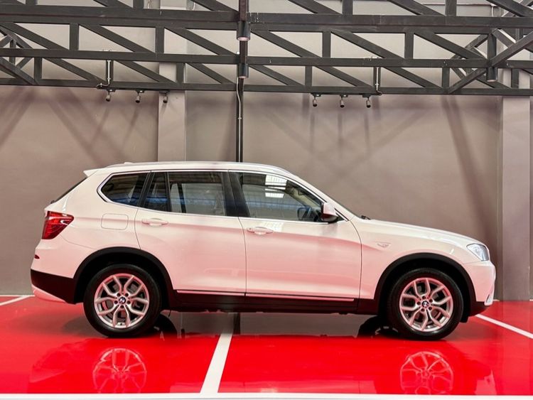 BMW X3 2012 2.0 xDrive20d 4WD Utility-car ดีเซล ไม่ติดแก๊ส เกียร์อัตโนมัติ ขาว รูปที่ 2