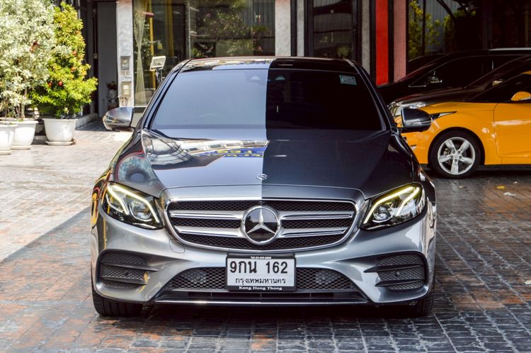 Mercedes-Benz E-Class 2019 E350 ปลั๊กอินไฮบริด (PHEV) เกียร์อัตโนมัติ เทา รูปที่ 2