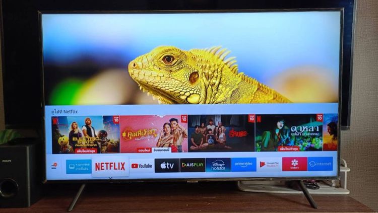 Samsung Smart TV 65 นิ้ว 4k HDR (Series7) อุปกรณ์ครบ ไม่มีตำหนิ เชื่อมต่อ wifi YouTube Netflix 
 รูปที่ 2