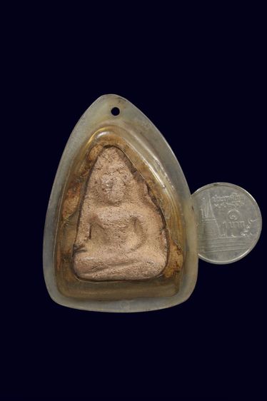 พระเนื้อดินเลี่ยมเก่า รูปที่ 2