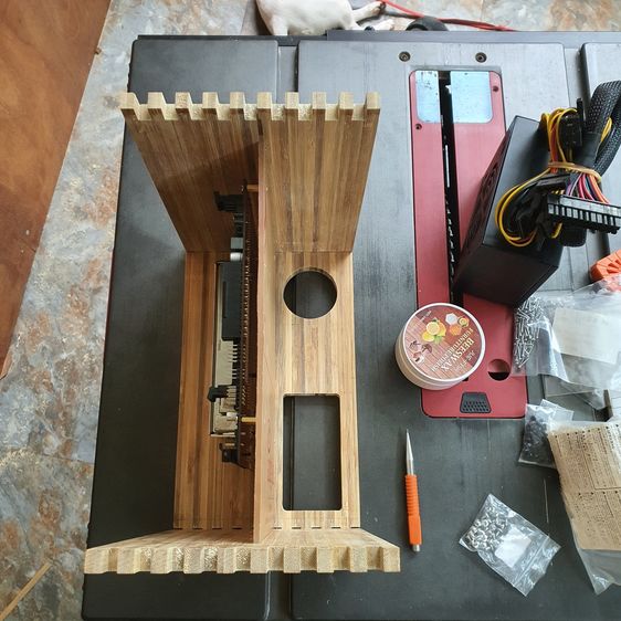 เคสคอมพิวเตอร์ทำจากไม้ไผ่ มินิมอล พร้อมใช้งาน รูปที่ 8