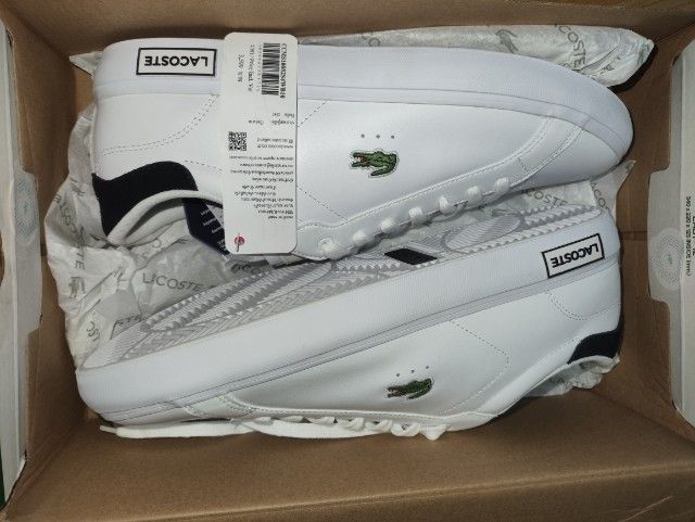 LACOSTE หนังแท้ 44.5 ของใหม่ สวย รูปที่ 5