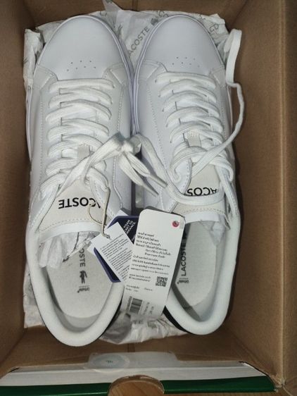LACOSTE หนังแท้ 44.5 ของใหม่ สวย