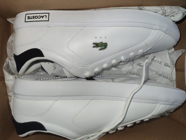 LACOSTE หนังแท้ 44.5 ของใหม่ สวย รูปที่ 2