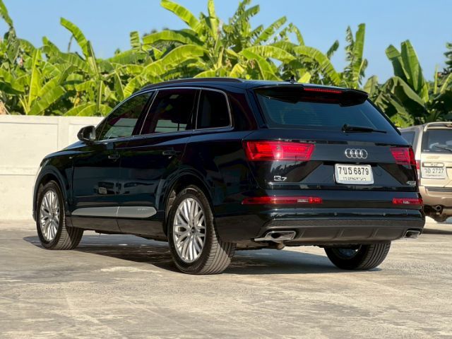 Audi Audi Q7  2017 3.0 TDI Quattro 4WD ดีเซล เกียร์อัตโนมัติ ดำ รูปที่ 3