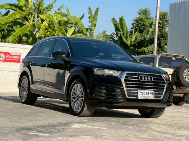 Audi Audi Q7  2017 3.0 TDI Quattro 4WD ดีเซล เกียร์อัตโนมัติ ดำ รูปที่ 4