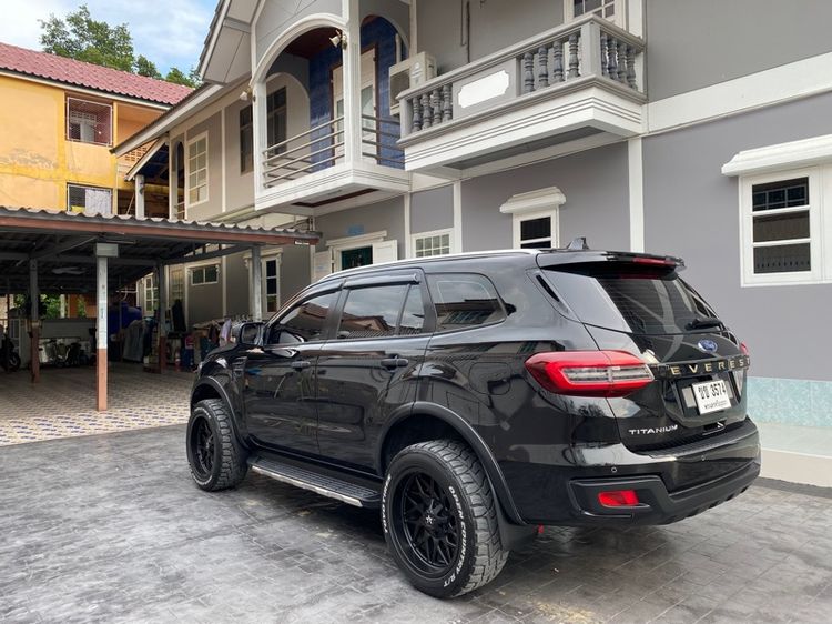 Ford Everest 2021 2.0 Titanium Plus Utility-car ดีเซล เกียร์อัตโนมัติ ดำ รูปที่ 4