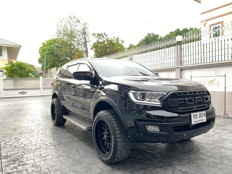 Ford Everest 2021 2.0 Titanium Plus Utility-car ดีเซล เกียร์อัตโนมัติ ดำ รูปที่ 3