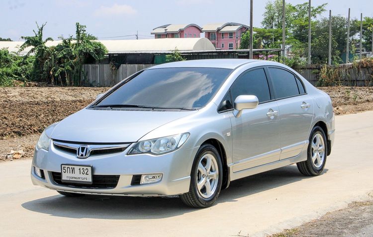 Honda Civic 2007 1.8 S i-VTEC Sedan เบนซิน ไม่ติดแก๊ส เกียร์อัตโนมัติ เทา รูปที่ 2