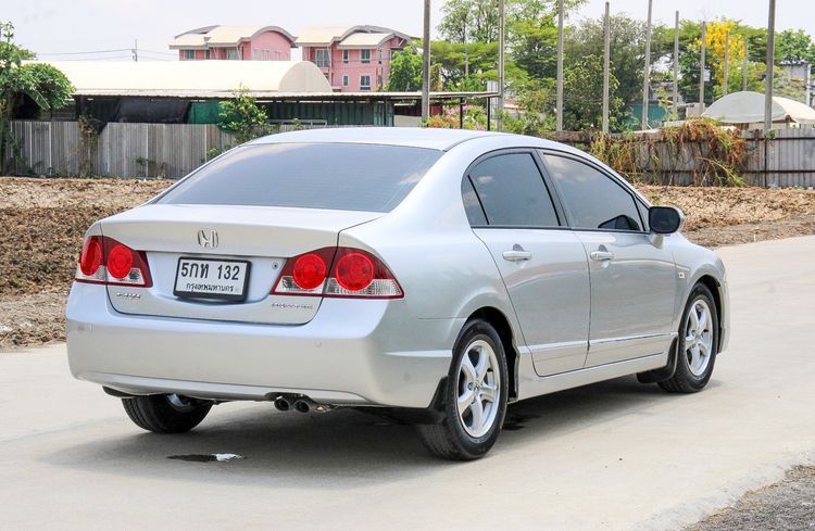 Honda Civic 2007 1.8 S i-VTEC Sedan เบนซิน ไม่ติดแก๊ส เกียร์อัตโนมัติ เทา รูปที่ 4