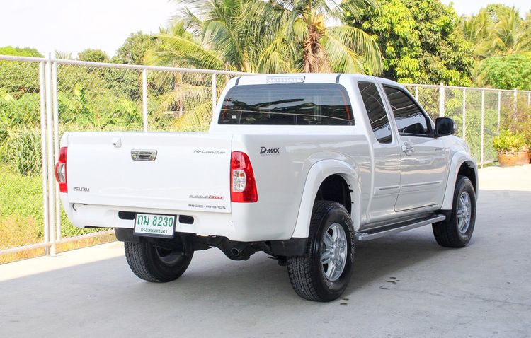 Isuzu D-MAX 2009 2.5 Hi-Lander Platinum Pickup ดีเซล ไม่ติดแก๊ส เกียร์ธรรมดา ขาว รูปที่ 4