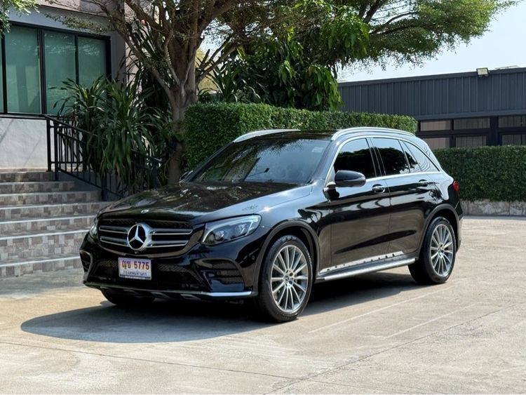 Mercedes-Benz GLC-Class 2019 GLC250d Utility-car ดีเซล ไม่ติดแก๊ส เกียร์อัตโนมัติ ดำ รูปที่ 4