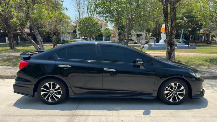 Honda Civic 2012 1.8 E i-VTEC Sedan เบนซิน ไม่ติดแก๊ส เกียร์อัตโนมัติ ดำ รูปที่ 2