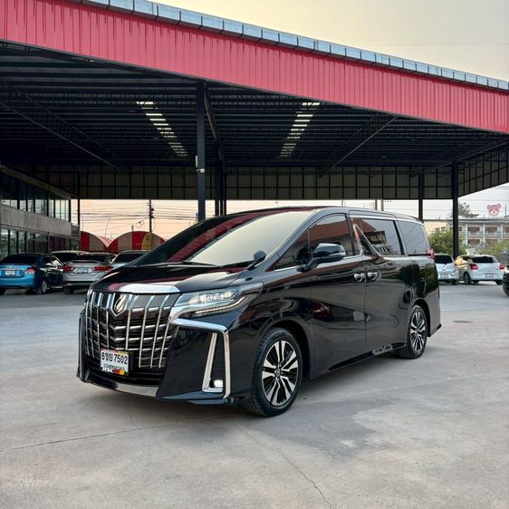 รถ Toyota Alphard 2.5 S C-Package สี ดำ
