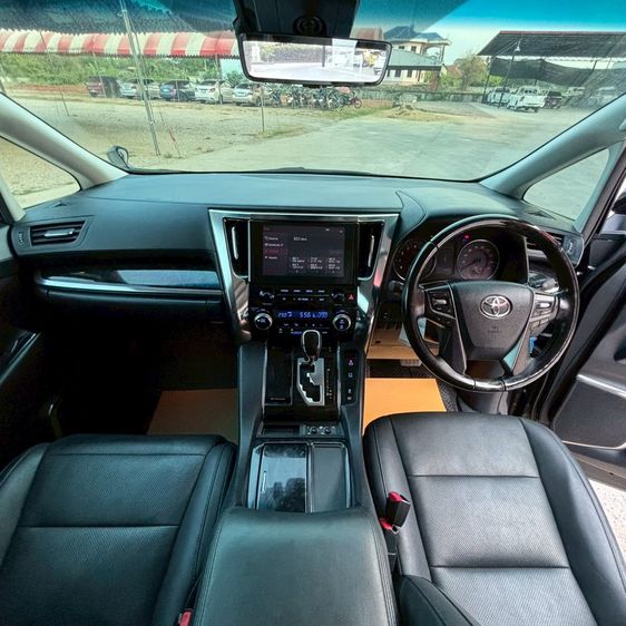 Toyota Alphard 2023 2.5 S C-Package Utility-car เบนซิน ไม่ติดแก๊ส เกียร์อัตโนมัติ ดำ รูปที่ 4