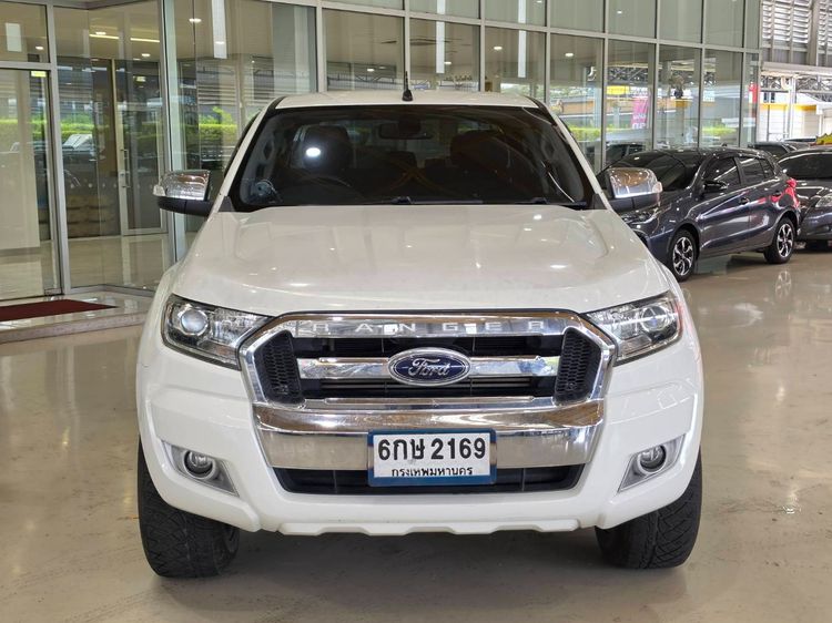 Ford Ranger 2017 2.2 Hi-Rider XLT Pickup ดีเซล ไม่ติดแก๊ส เกียร์ธรรมดา ขาว รูปที่ 2