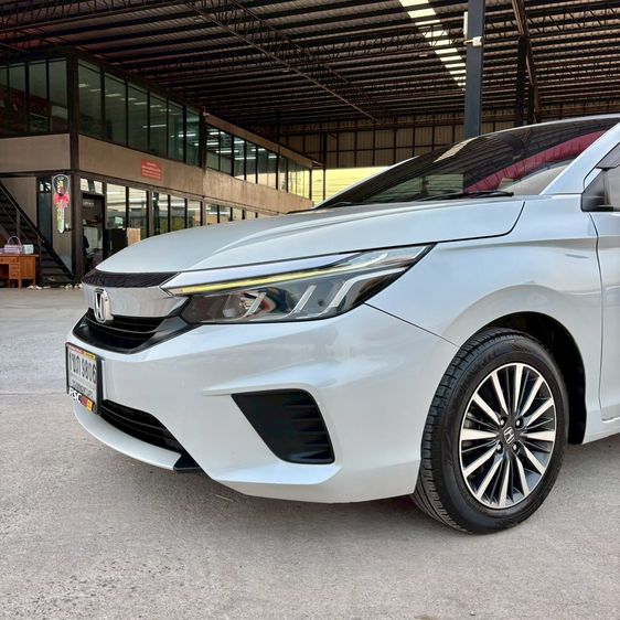 Honda City 2020 1.0 SV Sedan เบนซิน ไม่ติดแก๊ส เกียร์อัตโนมัติ ขาว รูปที่ 3