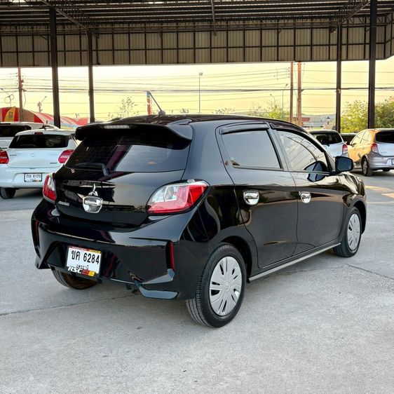 Mitsubishi Mirage 2020 1.2 GLX Sedan เบนซิน ไม่ติดแก๊ส เกียร์อัตโนมัติ ดำ รูปที่ 2