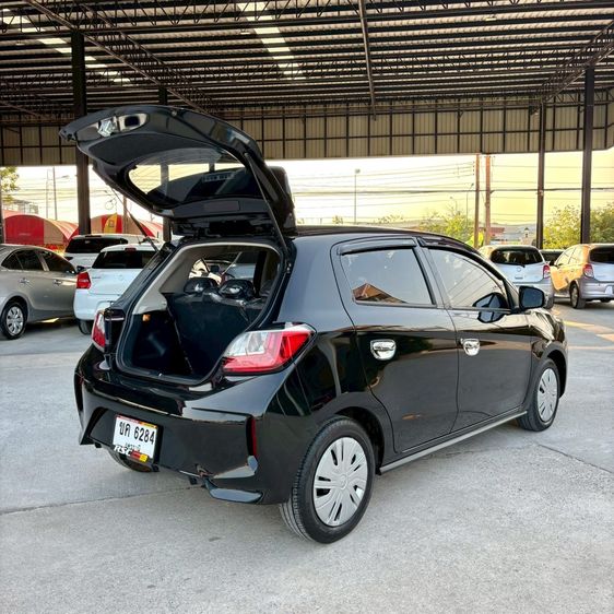 Mitsubishi Mirage 2020 1.2 GLX Sedan เบนซิน ไม่ติดแก๊ส เกียร์อัตโนมัติ ดำ รูปที่ 3