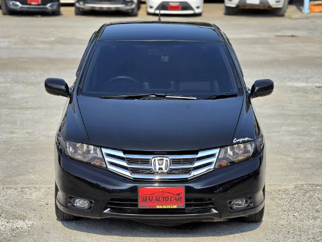 Honda City 2013 1.5 Sv i-VTEC Sedan เบนซิน ไม่ติดแก๊ส เกียร์อัตโนมัติ ดำ รูปที่ 2