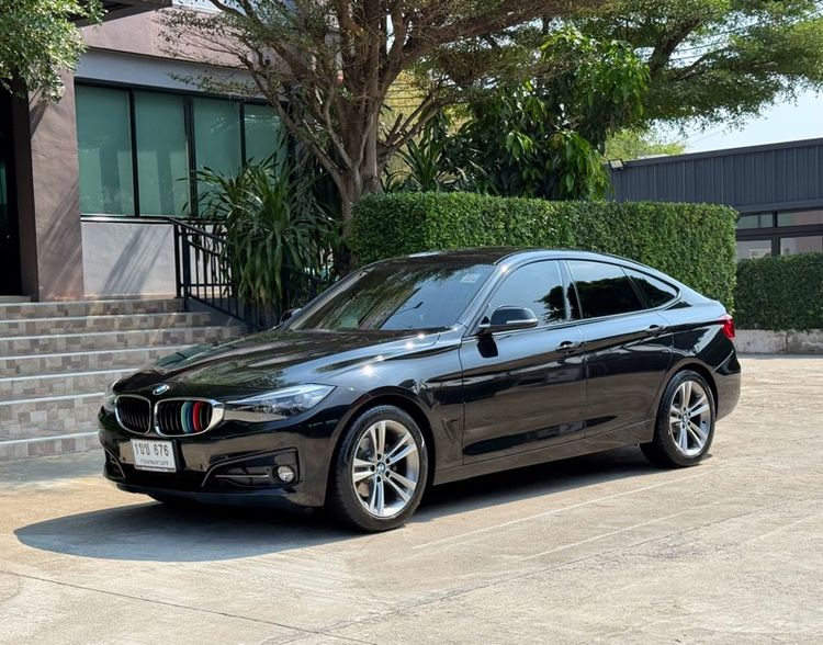BMW Series 3 2020 320d Sedan ดีเซล ไม่ติดแก๊ส เกียร์อัตโนมัติ ดำ รูปที่ 4