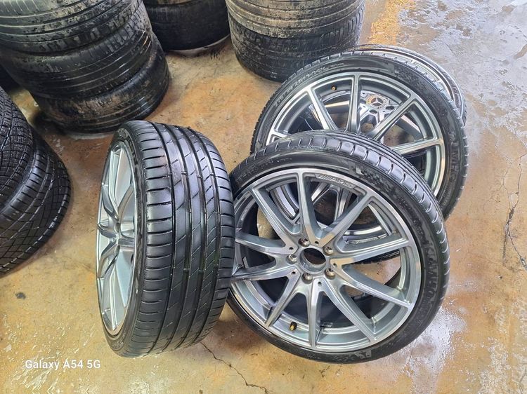 อื่นๆ แม็กนีเซียมอัลลอย ขายล้อเบ็นซ์ Benz E-Class W213 AMG แท้ ลายก้านวี ขอบ19" พร้อมยาง ใส่ Benz ได้หลายรุ่น